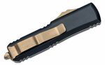 Microtech 232-13 UTX-85 Standard Bronze automatický nôž 7,6 cm, bronzová, čierna, hliník