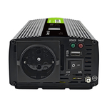 INVGC12P500LCD Green Cell automobilový menič napätia 12V/230V 500W/1000W, LCD displej