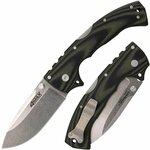 Cold Steel 62RMA 4-Max vreckový nôž 10,1 cm, čierno-zelená, G10, Stonewash, spona