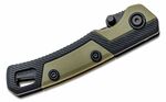 Kershaw K-1891 LONEROCK RBK2 zsebes vadászkés 7 cm, zöld, GFN, nylon hüvely, 15 penge 