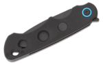 CRKT CR-2606 ABC zsebkés rásegítéssel 8,6 cm, teljesen fekete, G10