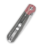 Kizer V3587C1 PPY vreckový nôž 8,3 cm, šedá, červená, Micarta