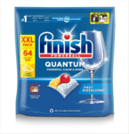 Finish QUANTUM Powerball Lemon tablety do umývačky riadu, citrón, 64ks