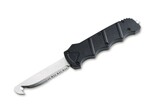 Böker Plus 01KALS146 RESCUE OTF 2.0 automatický záchranářský nůž 9 cm, černá, hliník