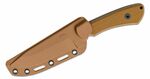 CRKT CR-2083 Ramadi™ Coyote Brown taktický nôž 11 cm, čierna, hnedá, G10, plastové puzdro