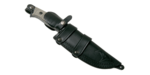 FOX Knives FX-610 vnější nůž 16 cm, zelená, Micarta, kožené pouzdro