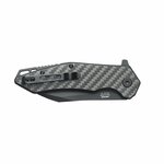 Ganzo Knife Firebird FH31B-CF univerzális zsebkés 8,6 cm, fekete, fekete-szürke, szénszálas