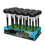 Modee záhradná solárna LED lampa GS027 30 cm, AAA 100 mAh 15ks (ML-GS027)