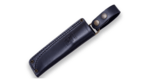JOKER CM-122 EMBER vonkajší nôž 10,5 cm, čierna, Micarta, kožené puzdro