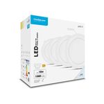 Modee LED Okrúhly LED panel - zapustený 18W 1980lm studená biela P4 (ML-LPRB6000K18WPN)