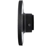 Modee LED čierna okrúhla nástenná lampa 6W 800lm neutrálna biela (ML-LWL0014)