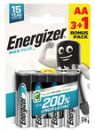 Energizer Max Plus AA alkalické baterie 3+1 4ks E303322400