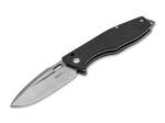 Böker Plus 01BO753 Caracal Folder 42 kapesní nůž 8,7 cm, Stonewash, černá, G10