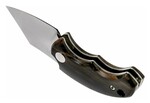 FOX knives FX-519 ZW BB DRAGO "PIEMONTES" vreckový nôž 4,5 cm, drevo Ziricote, kožené puzdro