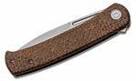 CIVIVI C21025B-1 Cetos zsebkés 8,8 cm, Gyöngyfúvott, barna, Micarta, acél