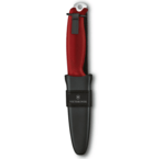 Victorinox 3.0902 Venture Red vnější nůž 10,5 cm, červená, polymer TPE, pouzdro