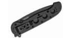 CRKT CR-M16-04KS M16® - 04KS Tanto Black kapesní nůž 9,8 cm, celočerný, nerezová ocel