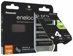 Panasonic Eneloop PRO EKO AA nabíjacie batérie 4ks (BK-3HCDEC4BE)
