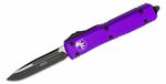 Microtech 121-1PU Ultratech Purple Standard automata kés 8,8 cm, fekete, lila, alumínium