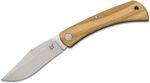FOX Knives FX-582 OL Libar vreckový nôž 7,1 cm, olivové drevo