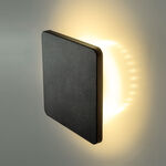 Modee LED čierna štvorcová nástenná lampa 6W 800lm neutrálna biela (ML-LWL0016)