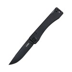 Kubey KU2102D Akino kapesní nůž 7,7 cm, Blackwash, černá, G10