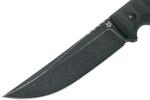 FX-634 FOX knives FKMD RYU TATICKÉ TANTO FIXED BLADE KNIFE - STAINLESS STEEL NIOLOX BLACK IDROGLIDE