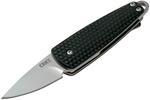 CRKT CR-7086 DUALLY™ BLACK kapesní nůž 4,4 cm, černá, FRN, otvírák na láhve