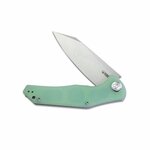 Kubey KU158I Flash vreckový nôž 9,8 cm, nefritová jade, G10