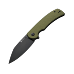 S23064-1 Sencut Omniform OD Green Coarse G10 Handle Black 9Cr18MoV Blade Liner Lock