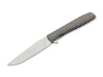 Böker Plus 01BO476 Urban Trapper Jigged Titanium vreckový nôž 8,9 cm, titán, nylonové puzdro