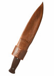Condor CTK242-8 PRIMITIVE BUSH vnější nůž 20,7 cm, ořechové dřevo, kožené pouzdro