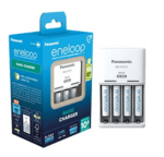Panasonic Eneloop EKO nabíjačka batérií BQ-CC51 + AAA nabíjateľné batérie 4ks 
