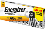 Energizer Classic Alkaline Power Family Pack AAA/10 LR03 mikrotužkové batérie 10 ks 7638900300666