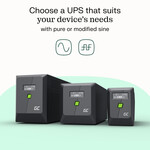 UPSLP1050 Green Cell Záložní zdroj UPS 1500VA 1050W PowerProof s LCD displejem