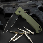 Cold Steel FL-40AT SWIFT III zsebkés segédeszközzel 10,2 cm, TiNi, zöld, G10