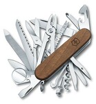 Victorinox 1.6791.63 SwissChamp Wood multifunkční nůž 91 mm, ořechové dřevo, 29 funkcí
