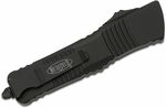 Microtech 143-1T Combat Troodon Black Tactical Standard automata kés 9,5 cm, teljesen fekete, alumín