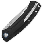 QSP Knife QS109-A1 Copperhead Black vreckový nôž 8,9 cm, satin/Stonewash, čierna, G10