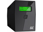 Green Cell UPS01LCD tartalék tápegység Mikroenergia 600VA LCD kijelzővel