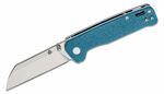 QSP Knife QS130-H Penguin Blue zsebkés 7,8 cm, kék, Micarta