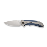 We Knife WE23020-3 Equivik kapesní nůž 8,9 cm, Satin, modrá, titan