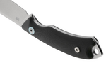MKM MK PT1-GBK POCKET TANGO 1 EDC nůž 7,4 cm, Stonewash, černá, G10, kožené pouzdro