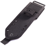 ESEE-3PM-MB Model 3 všestranný nôž 9,8 cm, čierna, šedá, Micarta, hnedé Coyote polymér puzdro