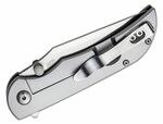 CRKT CR-6135 Oxcart Silver kapesní nůž 7,8 cm, celoocelový