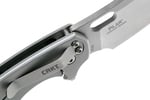 CRKT CR-5315 PILAR® LARGE SILVER vreckový nôž 6,8 cm, celooceľový