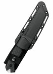 Cold Steel 13SSA Medium Warcraft Tanto taktikai kés 14 cm, Stonewash, fekete, GFN, hüvely