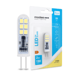Modee LED žárovka G4 Glass AC-DC 12V, 2W teplá bílá (ML-G4GC2700K2WB1)
