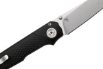 MKM MK MI-ABK MIURA vreckový nôž 6,9 cm, Stonewash, čierna, hliník