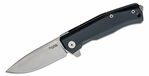 MT01A BS LionSteel Folding knife STONE WASHED M390 blade, BLACK aluminum handle